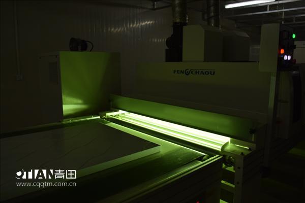 重庆青田全自动UV套装门生产线13