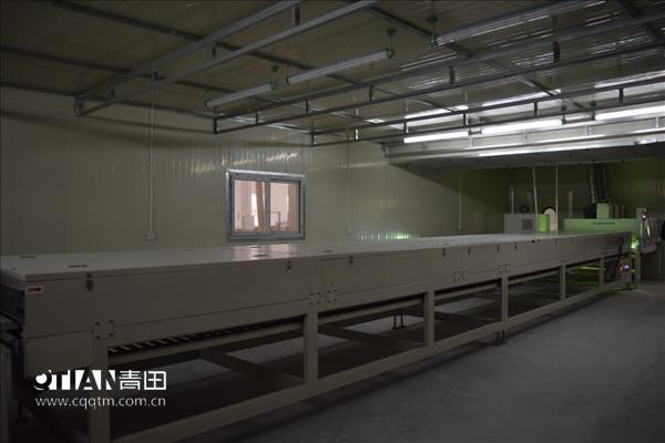 重庆青田全自动UV套装门生产线15